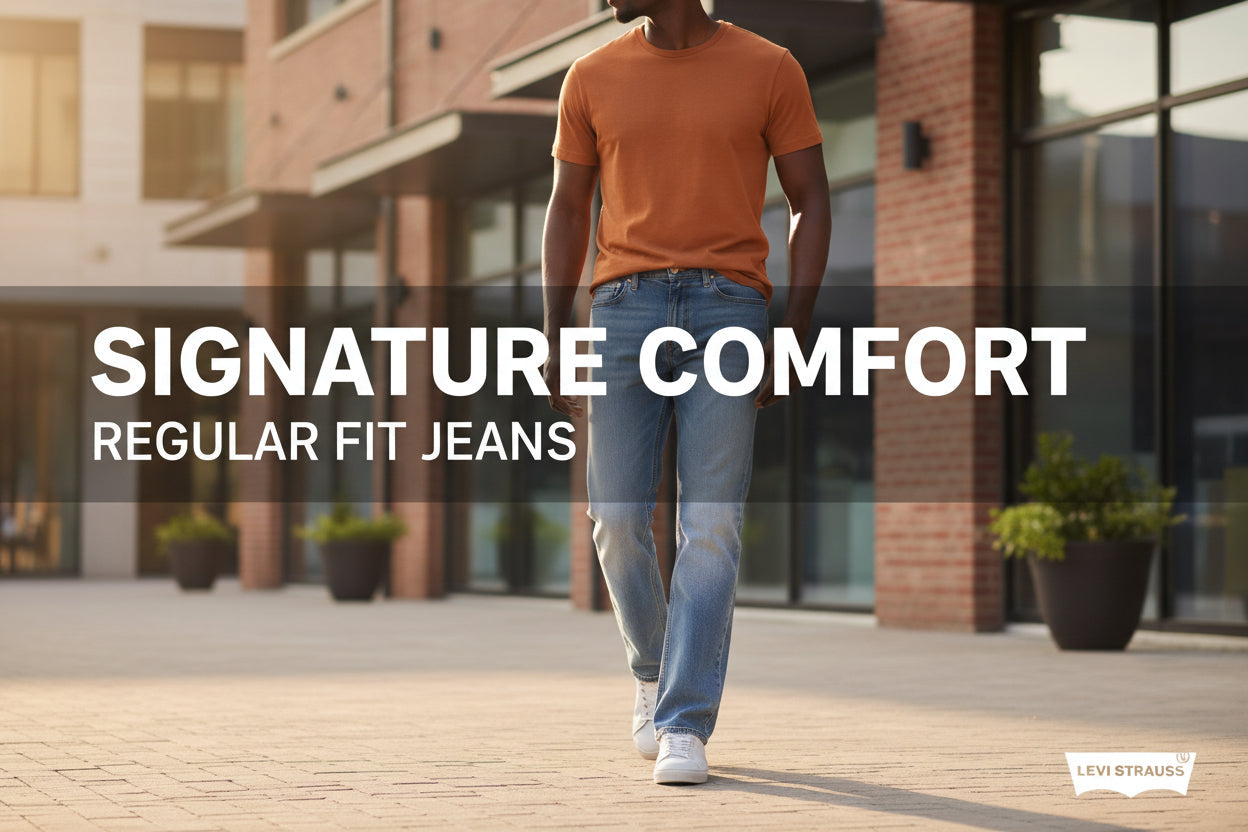 Levi Strauss Signature Gold Men's Regular Fit Jean Pants