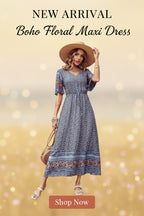 Elegant Retro Halter Neck Deep V Backless Long Dress for Women | 2D Print, Elastic Waistband, Suitable for Beach Vacations, Parties, and Dates