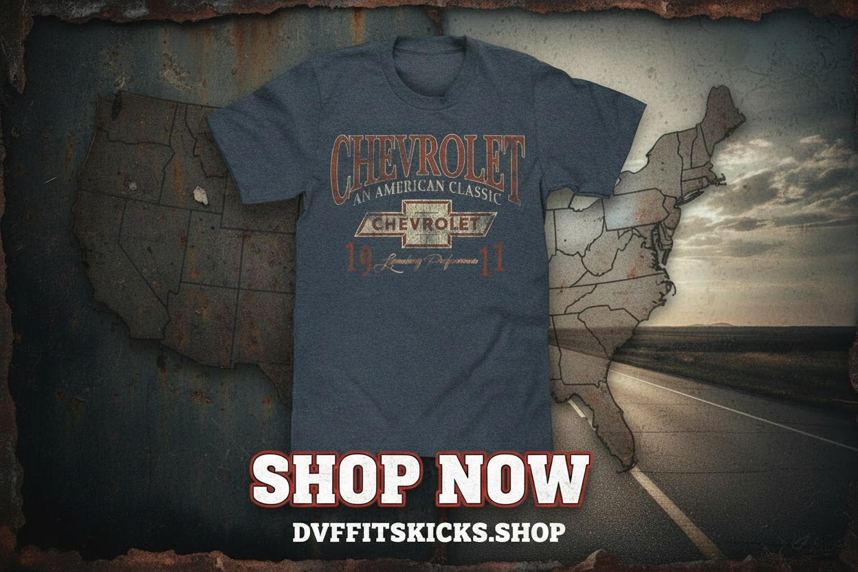 Chevrolet: An American Classic T-Shirt - Indigo Black Heather