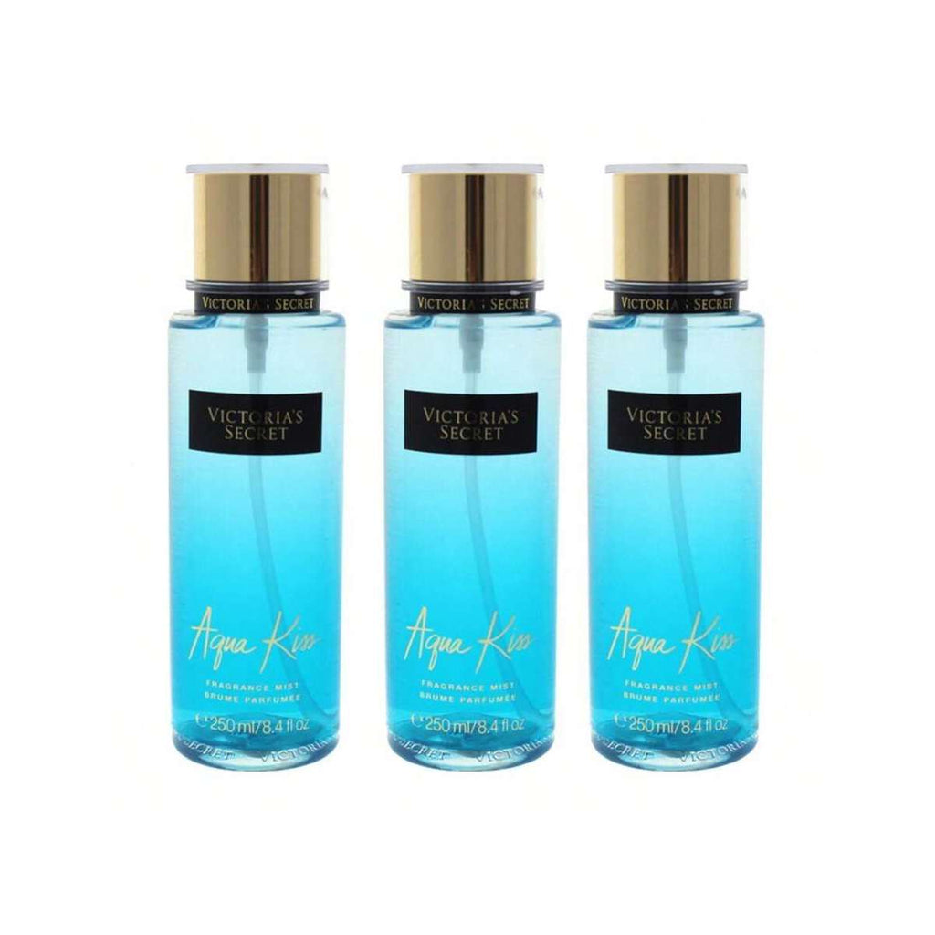 Victorias Secret Aqua Kiss For Women - 8.4 Oz Fragrance Mist - Pack Of 3