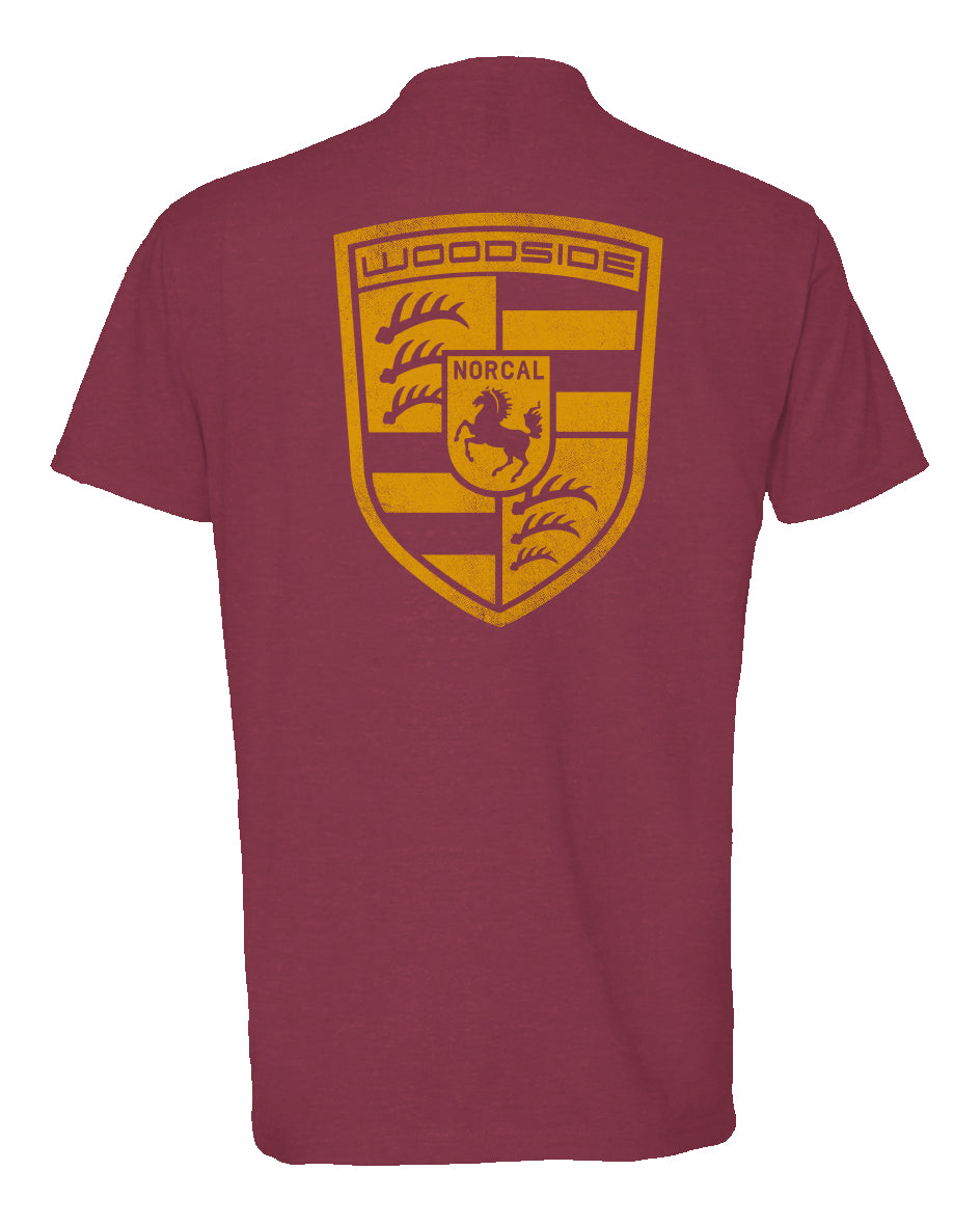 Woodside NorCal Porsche Heather T-Shirt