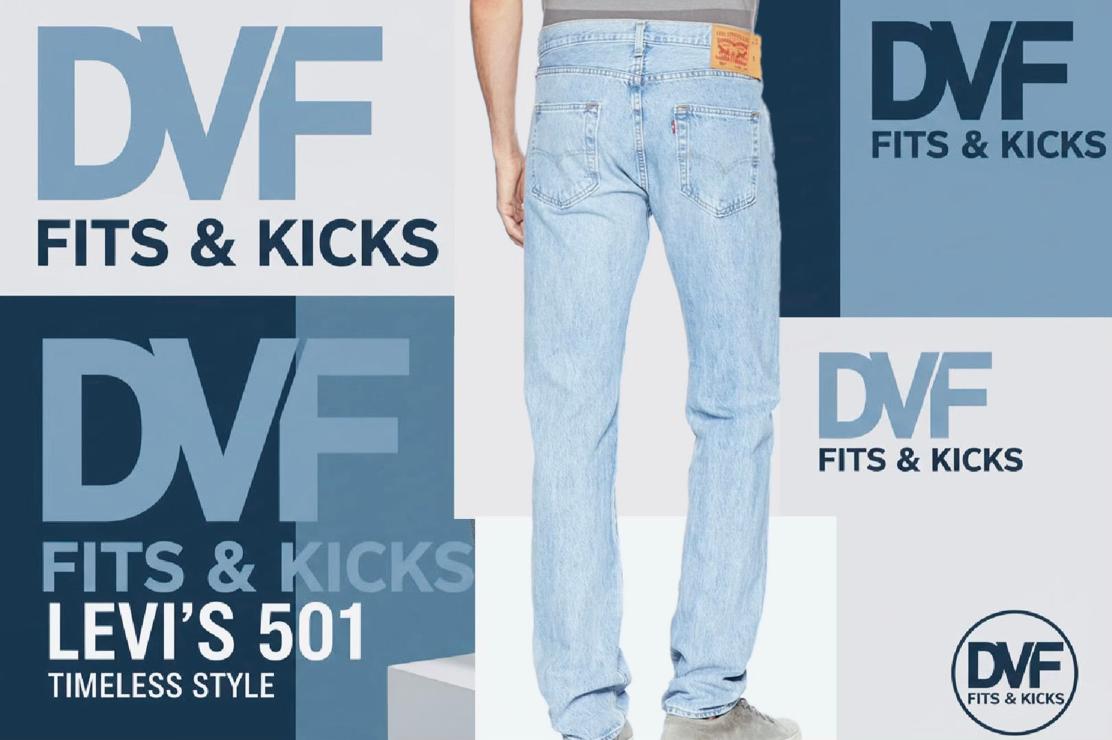 Levi's Men's 501 Original Fit Jeans (Also Available in Big & Tall), Damaged Hector-Warp Stretch, 34W x 34L