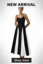 Trendy Sleeveless Long Dresses for Women Featuring a Sexy V-Neck Halterneck Design with Polka Dots, Perfect for Summer Daily Wear Or Beach Vacations