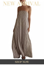 Trendy Sleeveless Long Dresses for Women Featuring a Sexy V-Neck Halterneck Design with Polka Dots, Perfect for Summer Daily Wear Or Beach Vacations