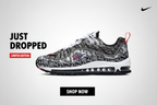 Nike genuine AIR MAX 98 Shanghai limited edition women's cushioned running shoes BV6956-106