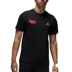 Nike Official Jordan Men's Printed Round Neck Short Sleeve T-Shirt FN6030-010