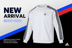 Adidas Mens Breathable Sporty Pullover Sweatshirt
