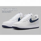 Nike Air Force 1 Low '07 LV8 SE Mesh Tape White Midnight Navy IH4462-100 Men's Fashion Sneaker New