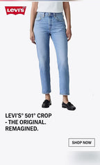 Levi's Women's 501 Crop Jeans
