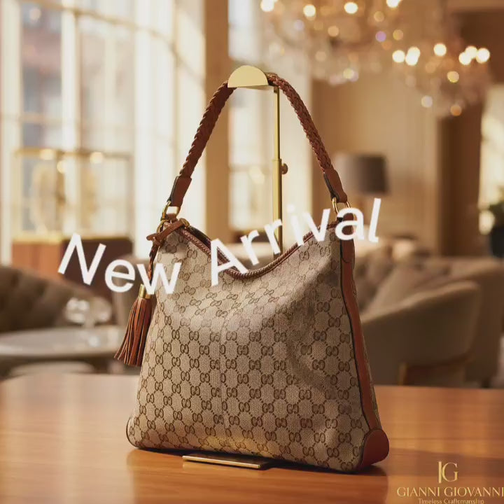 Marrakech Hobo GG Canvas Medium