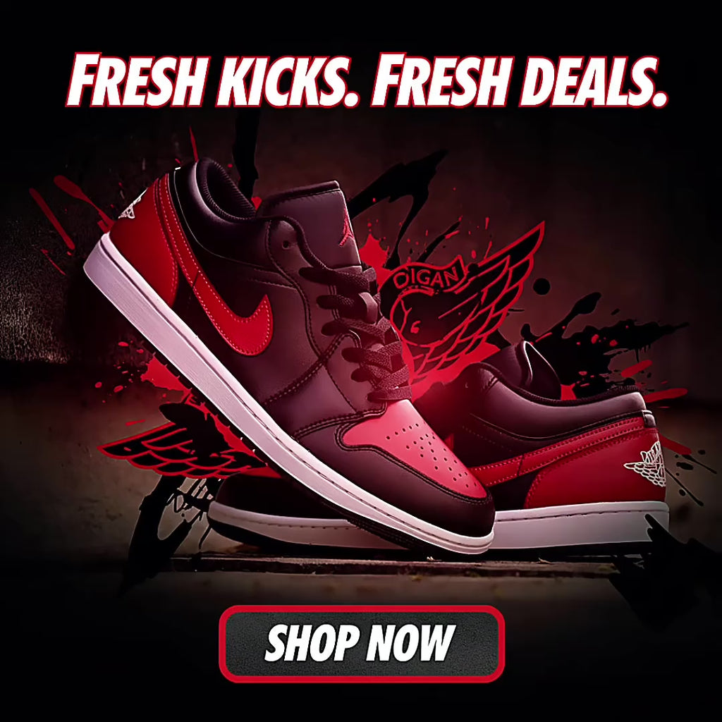 Nike Jordan 1 Low Bred Toe 2021 (553558-612/553560-612) Size 4Y-14 Unisex Style Anti-Slip Low-Top Sneakers And Sports Shoes Casual Wear In Summer