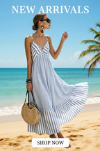 Women'S Spring Summer Halter Deep V-Neck Waistband Printed Maxi Dress | Elegant Socialite Style Highlighting Curvy Figure Ideal for Vacation Trips And Party Gathering Looks