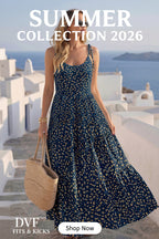Trendy Sleeveless Long Dresses for Women Featuring a Sexy V-Neck Halterneck Design with Polka Dots, Perfect for Summer Daily Wear Or Beach Vacations
