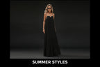 Women'S Spring Summer Halter Deep V-Neck Waistband Printed Maxi Dress | Elegant Socialite Style Highlighting Curvy Figure Ideal for Vacation Trips And Party Gathering Looks
