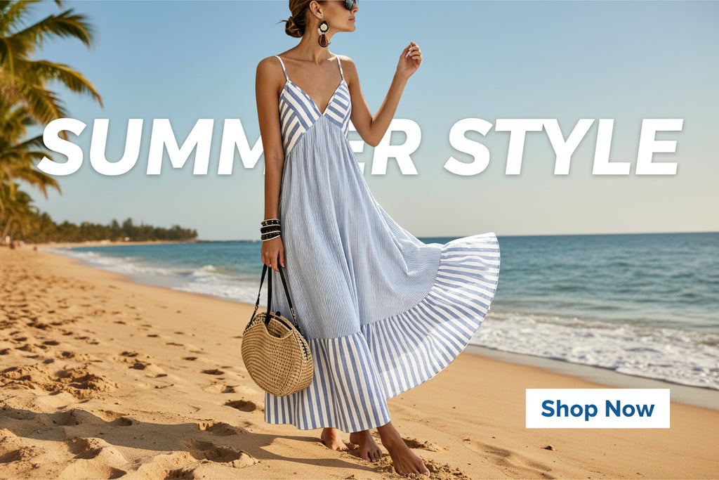 Trendy Sleeveless Long Dresses for Women Featuring a Sexy V-Neck Halterneck Design with Polka Dots, Perfect for Summer Daily Wear Or Beach Vacations