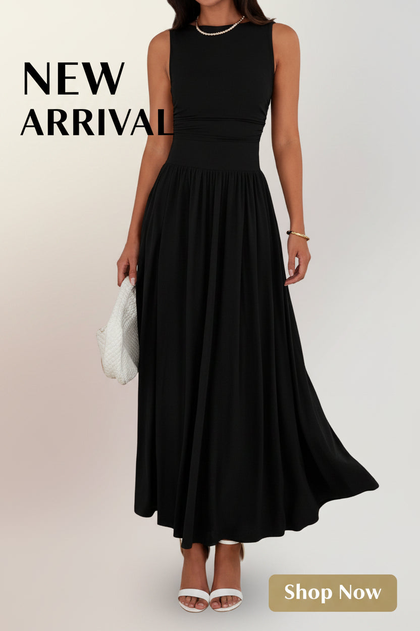 Elegant Retro Halter Neck Deep V Backless Long Dress for Women | 2D Print, Elastic Waistband, Suitable for Beach Vacations, Parties, and Dates
