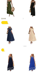 Women'S Spring Summer Halter Deep V-Neck Waistband Printed Maxi Dress | Elegant Socialite Style Highlighting Curvy Figure Ideal for Vacation Trips And Party Gathering Looks