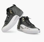 Michael Jordan Autographed Chicago Bulls Nike Air Jordan 12 Retro 'Playoffs' 2 Shoes UDA LE 23