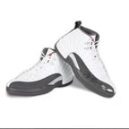 Michael Jordan Autographed Nike 12 Retro Dark Grey Shoes UDA LE 23